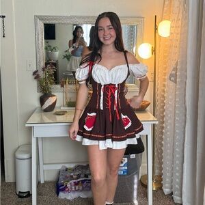 Size XS Drindl dress Oktoberfest
